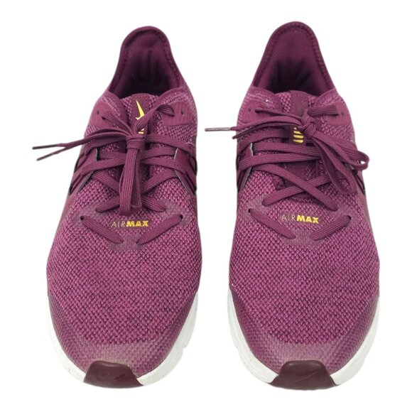 Nike Air Max Sequent 3 GS Big Kids US 7Y EU 40 922885-600 Bordeaux Metallic Gold - Picture 5 of 16